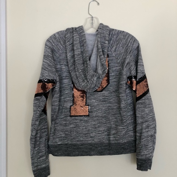 Victoria’s Secret Pink Vintage Sequin Hoodie - Picture 4 of 5